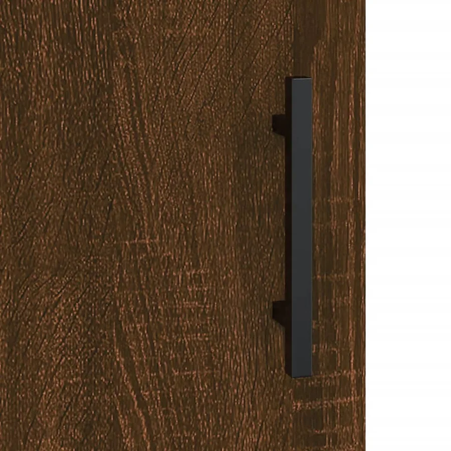 Tables de chevet 2pcs chêne marron 40x40x50cm bois d'ingénierie - 11