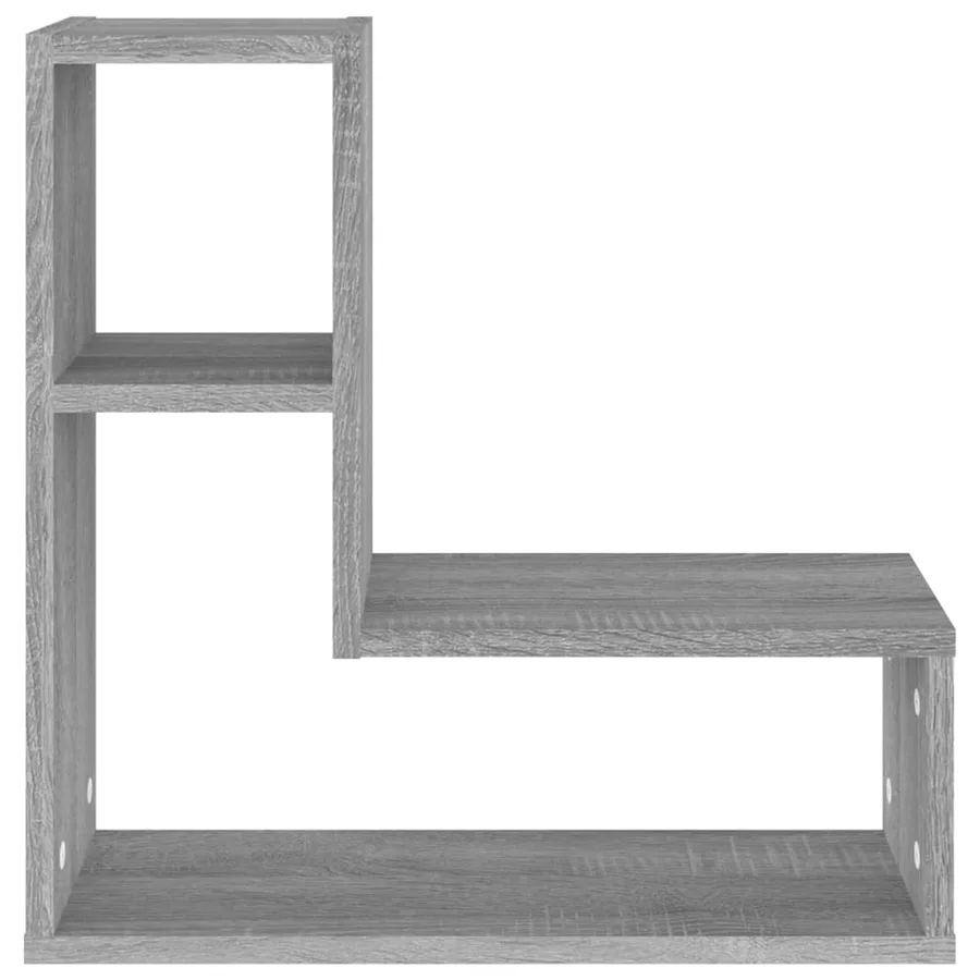 Étagères murales 2pcs Sonoma gris 50x15x50 cm Bois d’ingénierie - 5