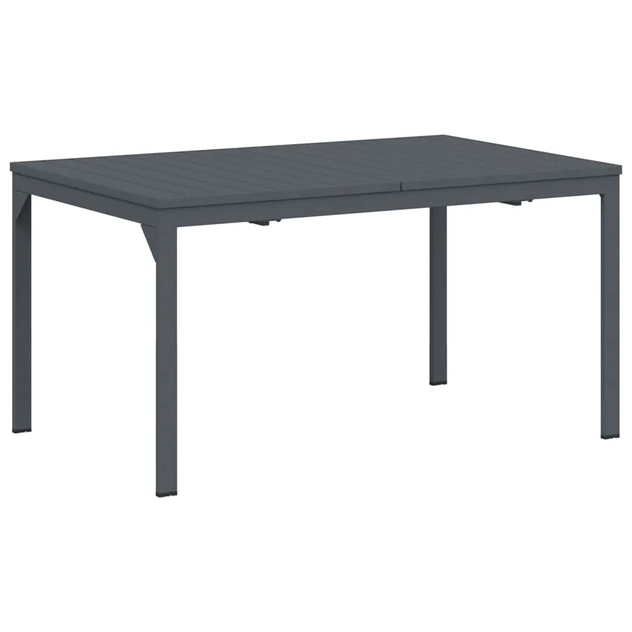 Ensemble de salle à manger pour jardin 9 pcs Anthracite - 5