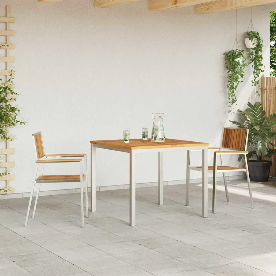 Ensemble de repas extérieur 3 pcs - 4