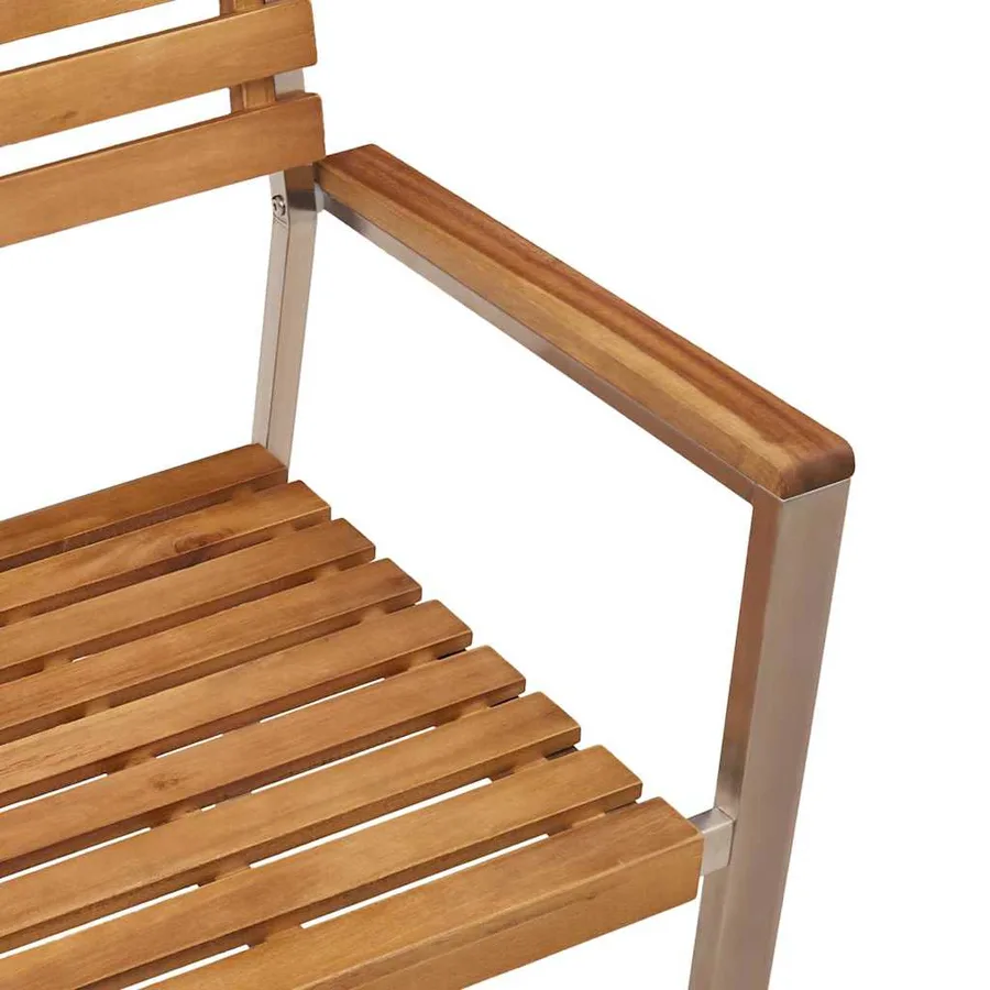 Ensemble de salle à manger pour jardin 5 pcs - 11