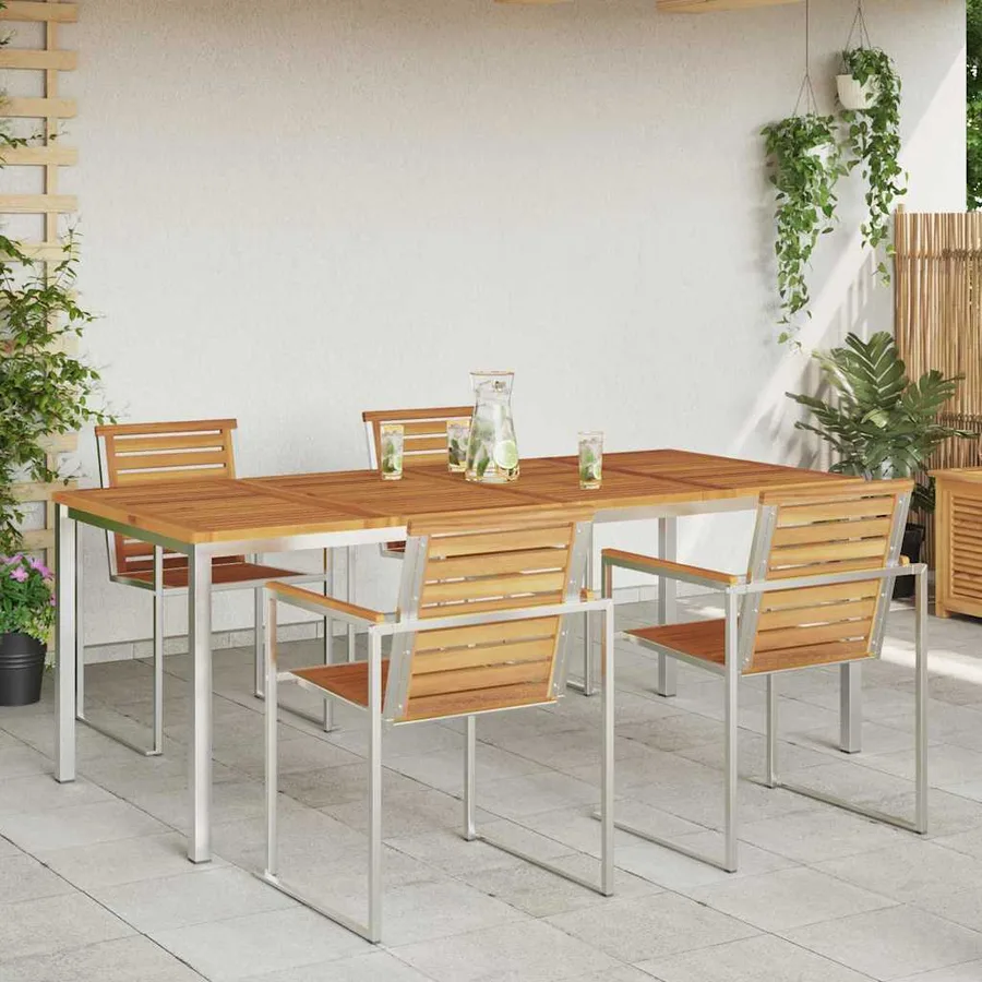 Table de salle à manger / Table de repas 200x90x75 cm - 4