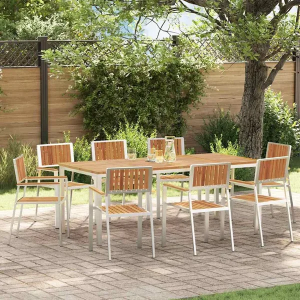 Ensemble de repas extérieur 9 pcs