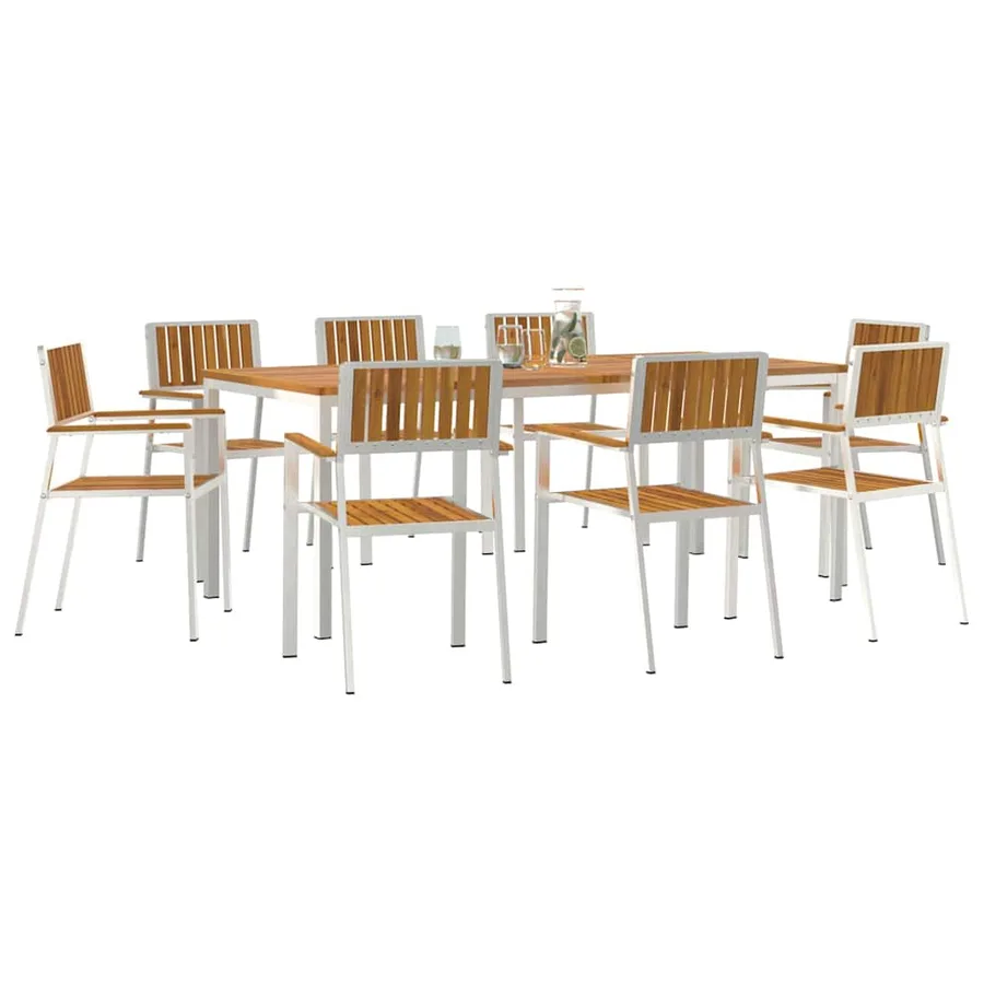 Ensemble de repas extérieur 9 pcs - 3