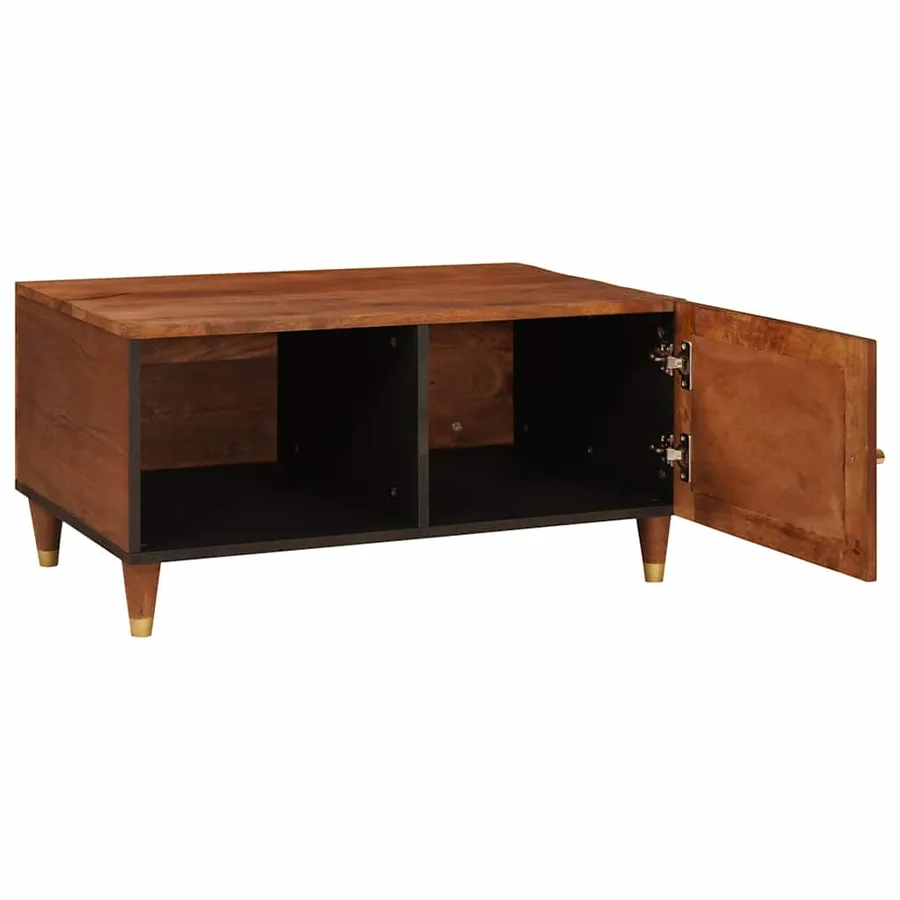 Table basse 80 x 50 x 40 cm Bois de mangue massif - 2