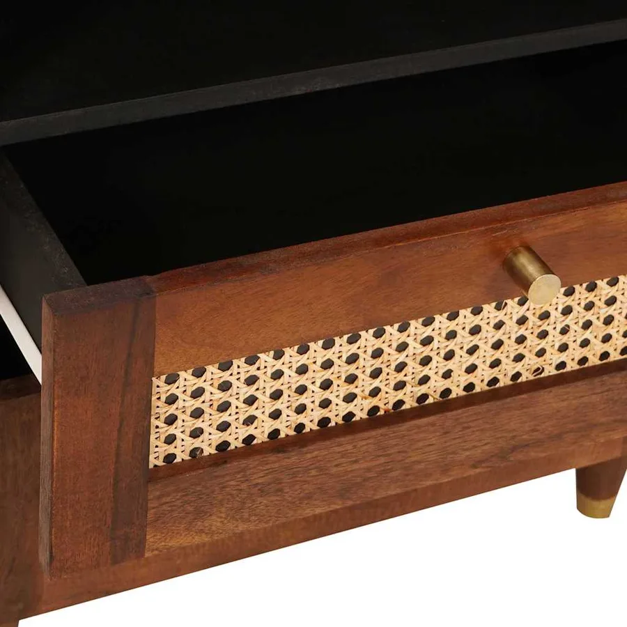 Tables de chevet 50 x 33 x 62 cm Bois de mangue massif - 7