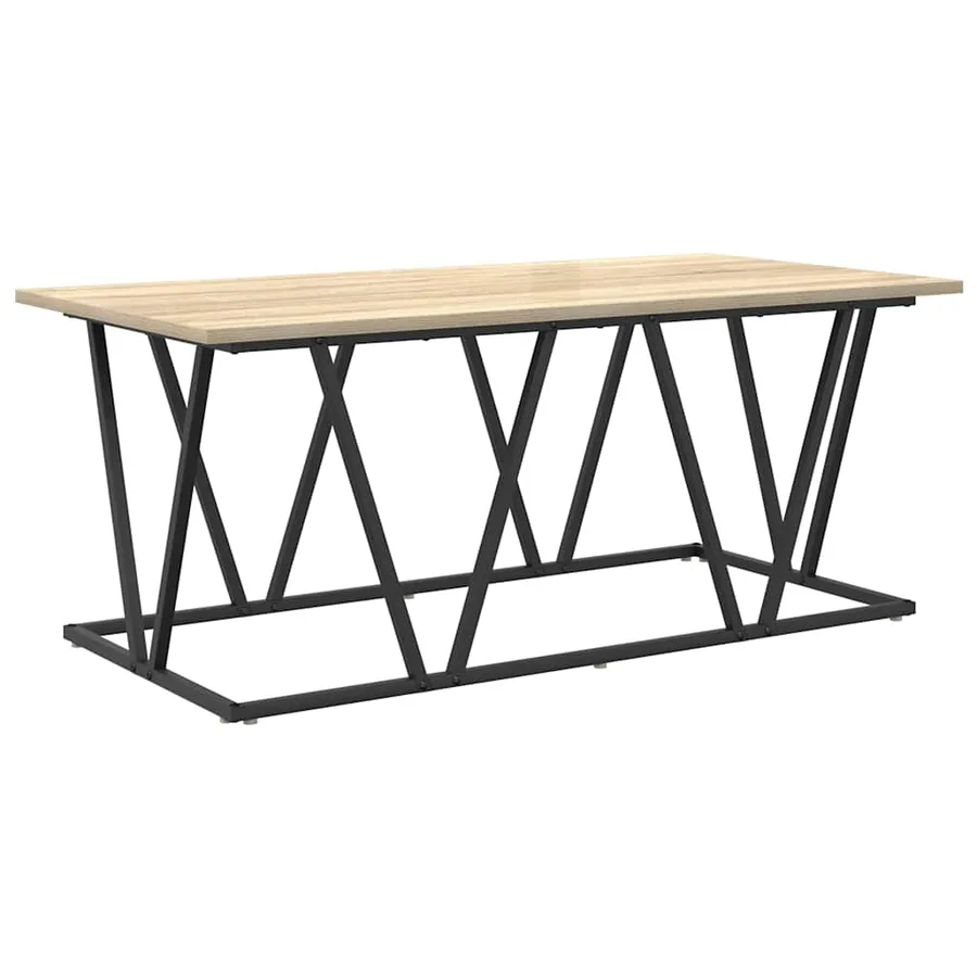 Table basse Chêne Sonoma 100 x 50 x 40 cm - 7