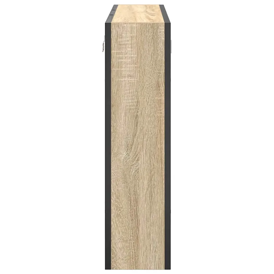 Armoire Miroir Chêne Sonoma 60 x 16 x 60 cm Bois d'ingénierie - 7
