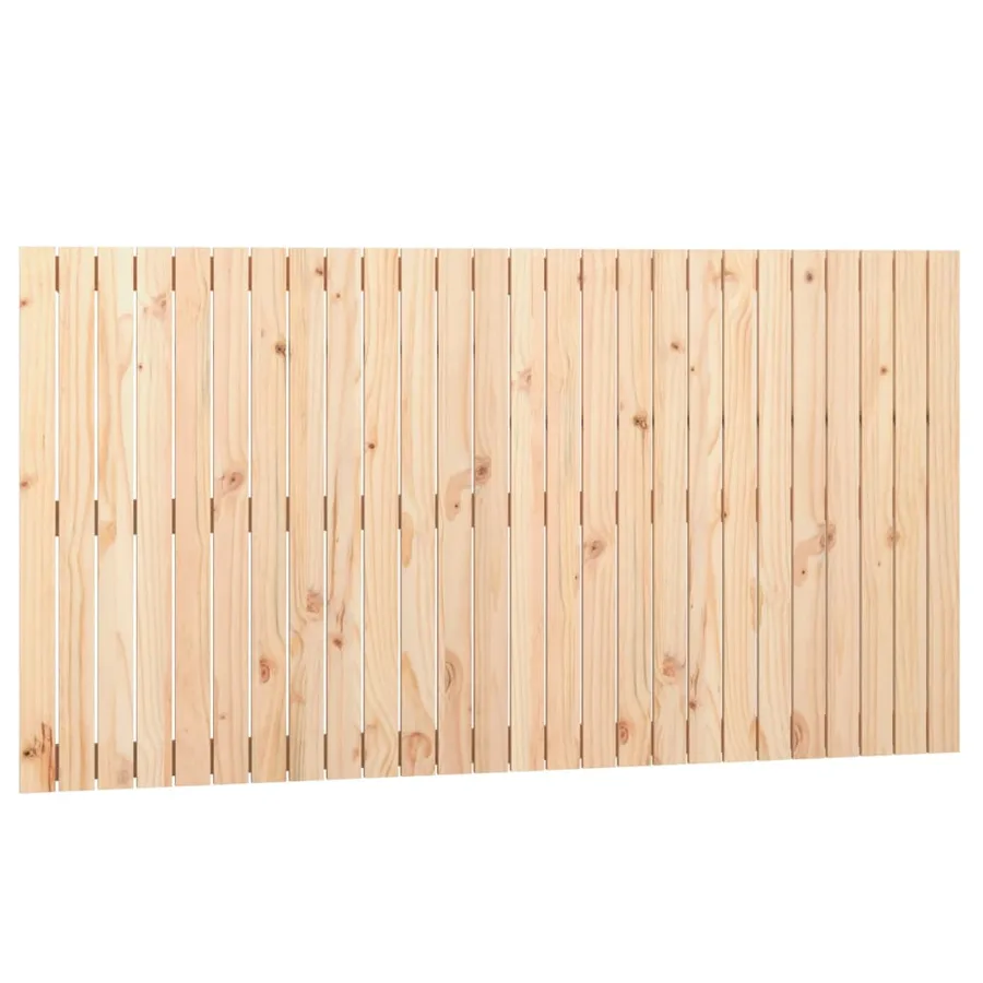 Tête de lit murale 166x3x90 cm Bois massif de pin - 2