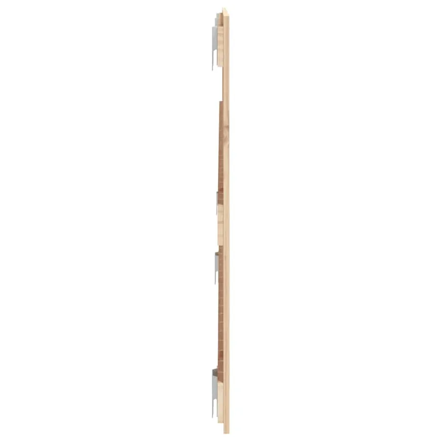 Tête de lit murale 127,5x3x60 cm Bois massif de pin - 5