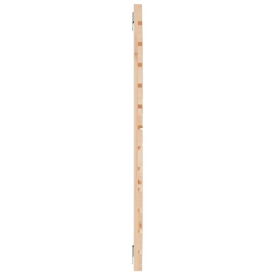 Tête de lit murale 81x3x91,5 cm Bois massif de pin - 5