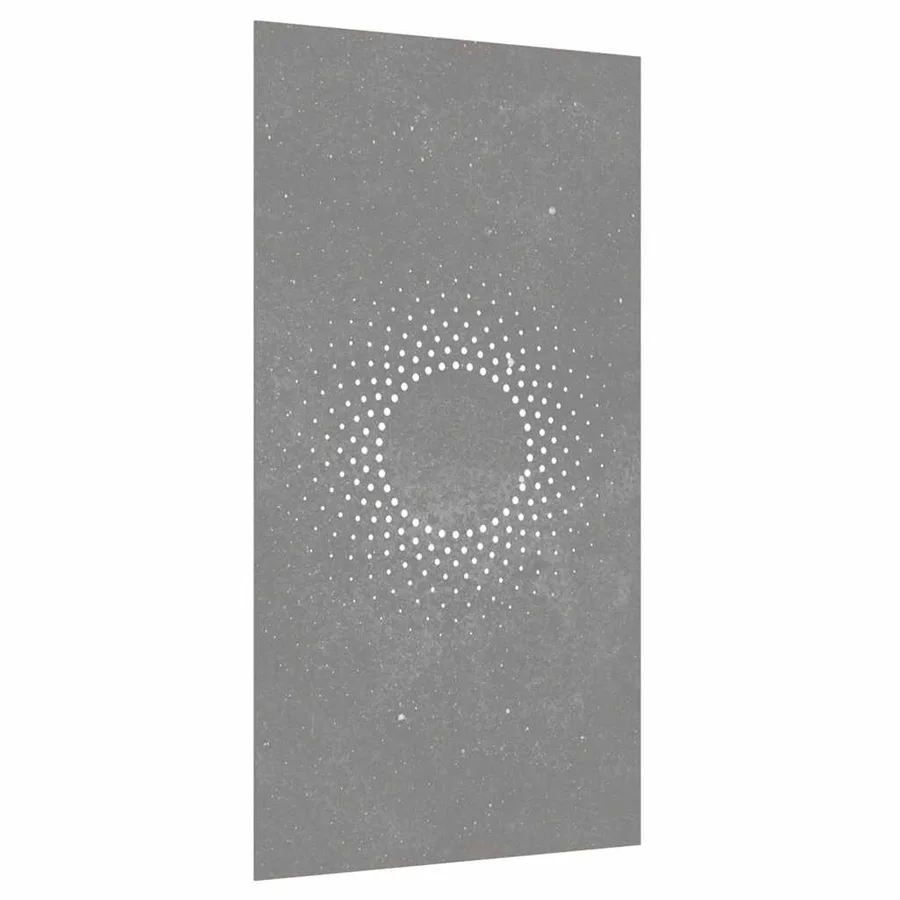 Décoration murale jardin 105x55cm acier corten design du soleil - 3
