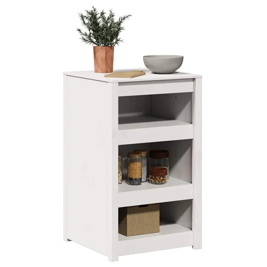 Armoire de cuisine MEPPEL Blanc 55 x 55 x 92 cm Pin massif - 3