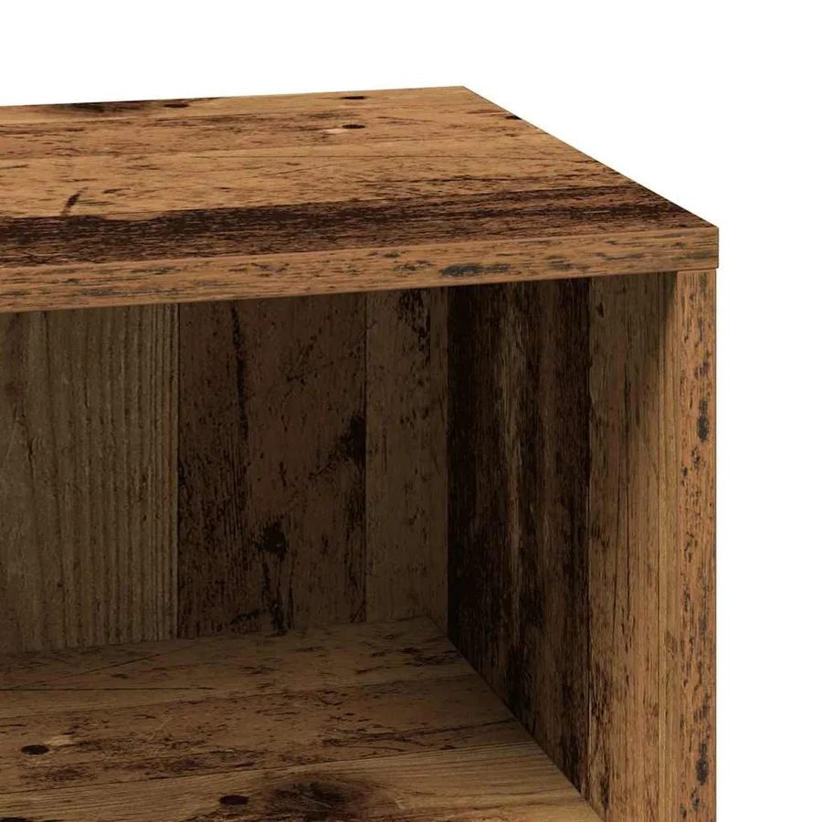 Cabinet de salle de bain avec porte Bois Ancien 80 x 33 x 60 cm - 8