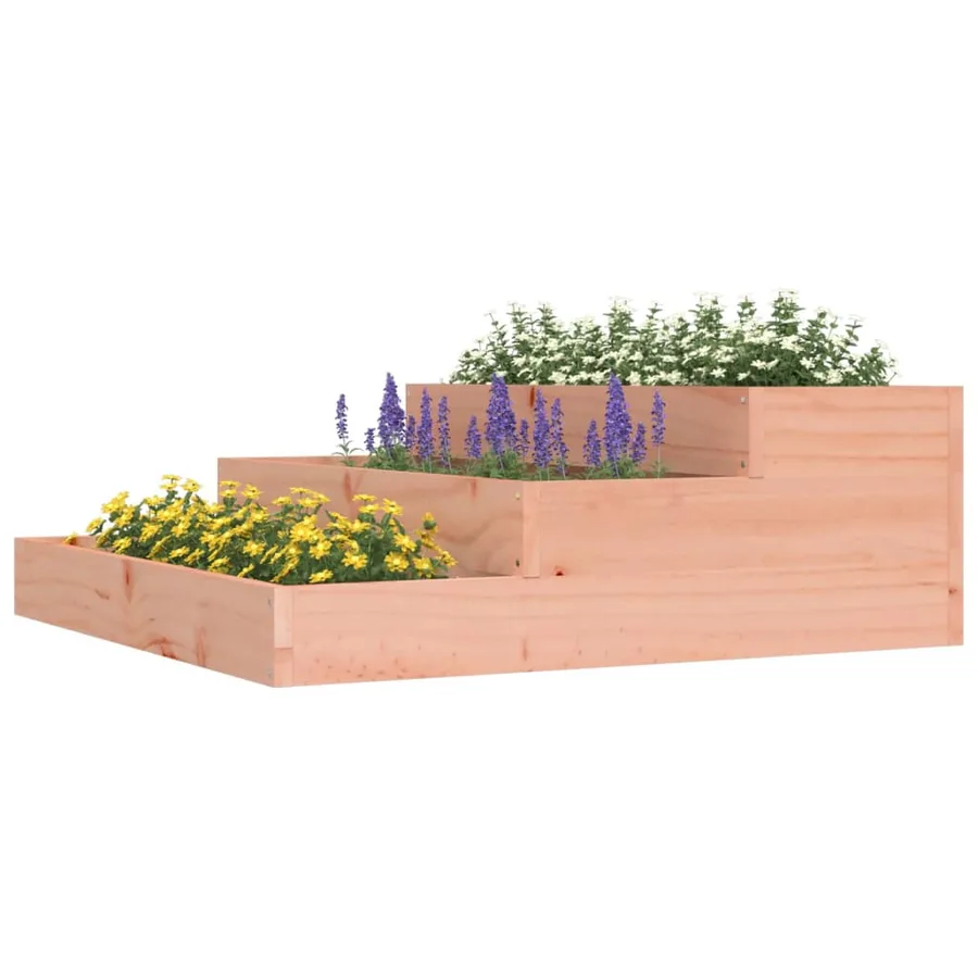 Jardinière 78x78x27 cm Bois de douglas massif - 3