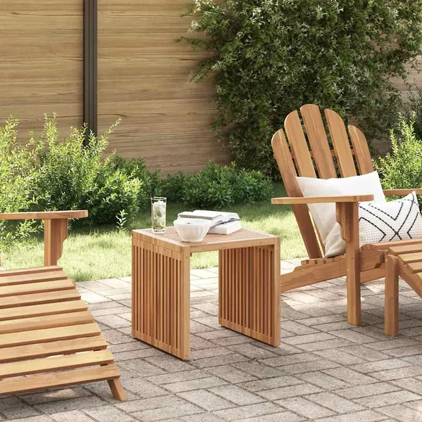 Table d'appoint de jardin Marron 45 x 45,5 x 45,5 cm