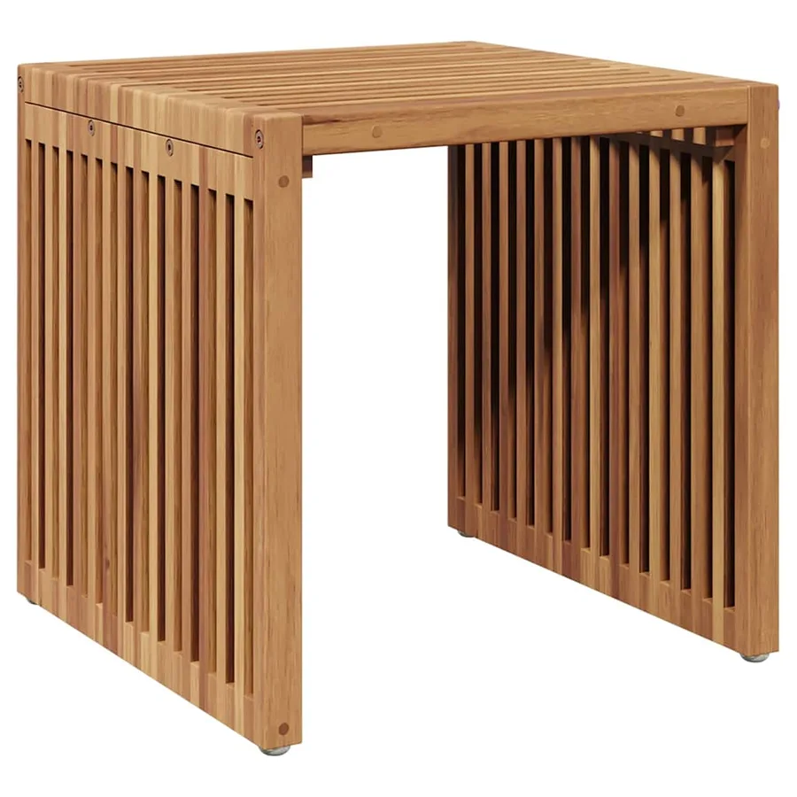 Table d'appoint de jardin Marron 45 x 45,5 x 45,5 cm - 2