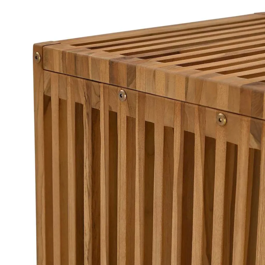 Table d'appoint de jardin Marron 45 x 45,5 x 45,5 cm - 8