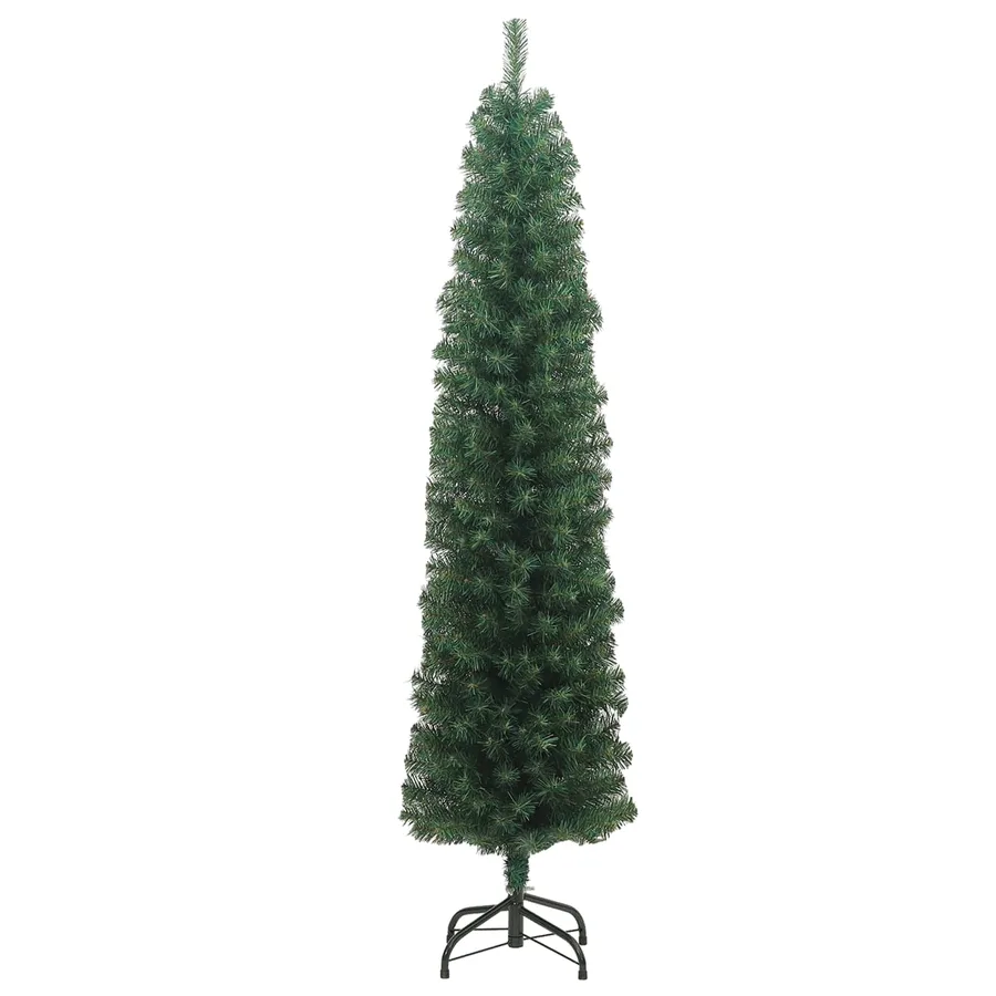 Sapin de Noël artificiel Vert 180 cm PVC et acier et plastique - 4