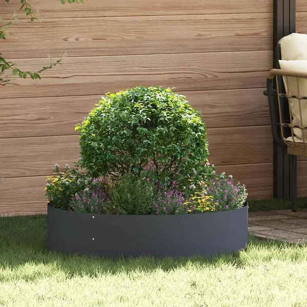 Anneau de jardinière Anthracite 80 x 80 x 20 cm