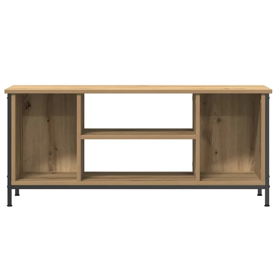 Meuble TV 102 x 35 x 45 cm Chêne artisanal Bois d'ingénierie - 5