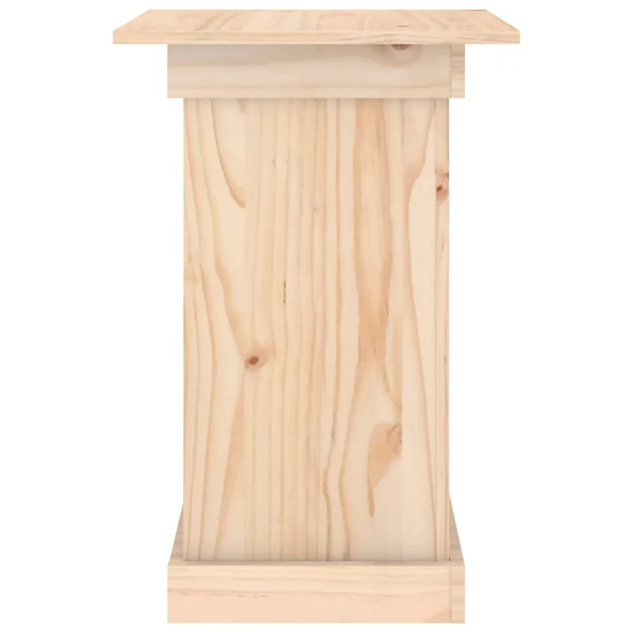 Support à fleurs 40x40x60 cm Bois de pin solide - 6