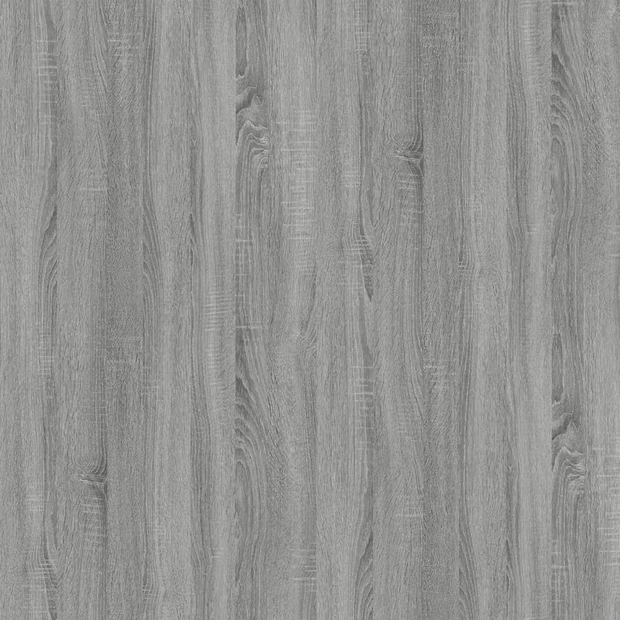 Table basse Sonoma gris 80x45x45 cm Bois d'ingénierie et fer - 7