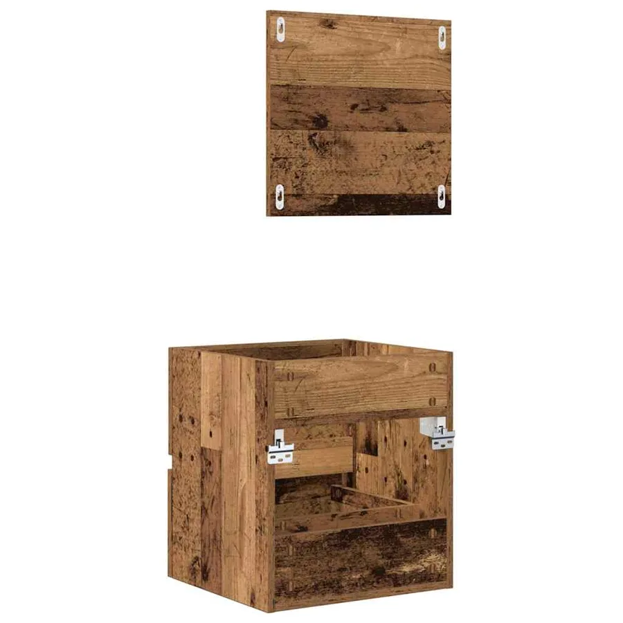 Cabinet de salle de bain Bois Ancien 41 x 38,5 x 45 cm - 8