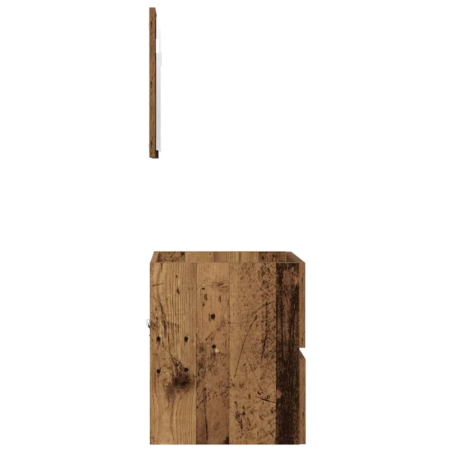 Cabinet de salle de bain Bois Ancien 41 x 38,5 x 45 cm - 9