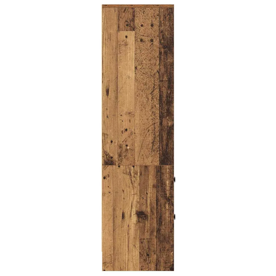 Haut Armoire avec tiroir Bois ancien 45,5 x 34 x 127 cm - 7