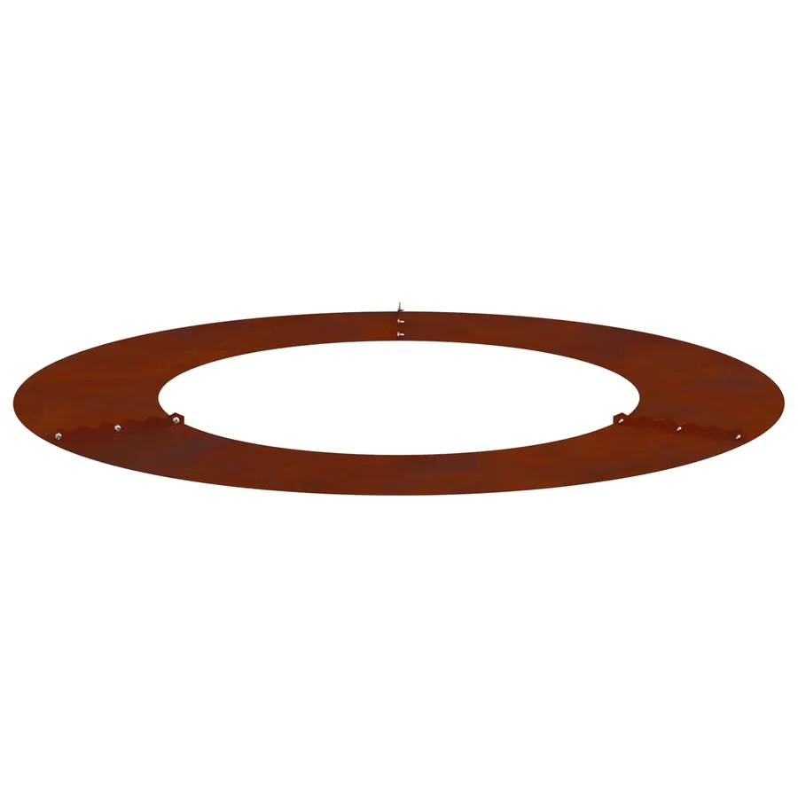 adapté pour anneau d'arbre plat Rouillé Ø50/80 cm - 4
