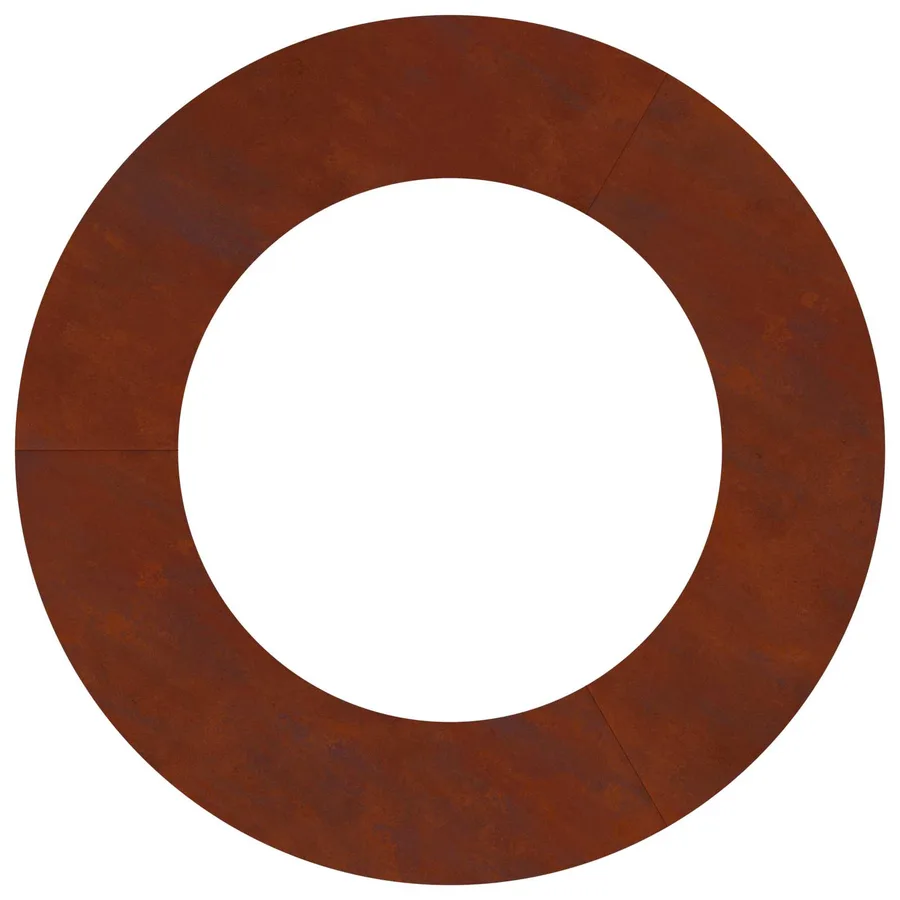 adapté pour anneau d'arbre plat Rouillé Ø50/80 cm - 6