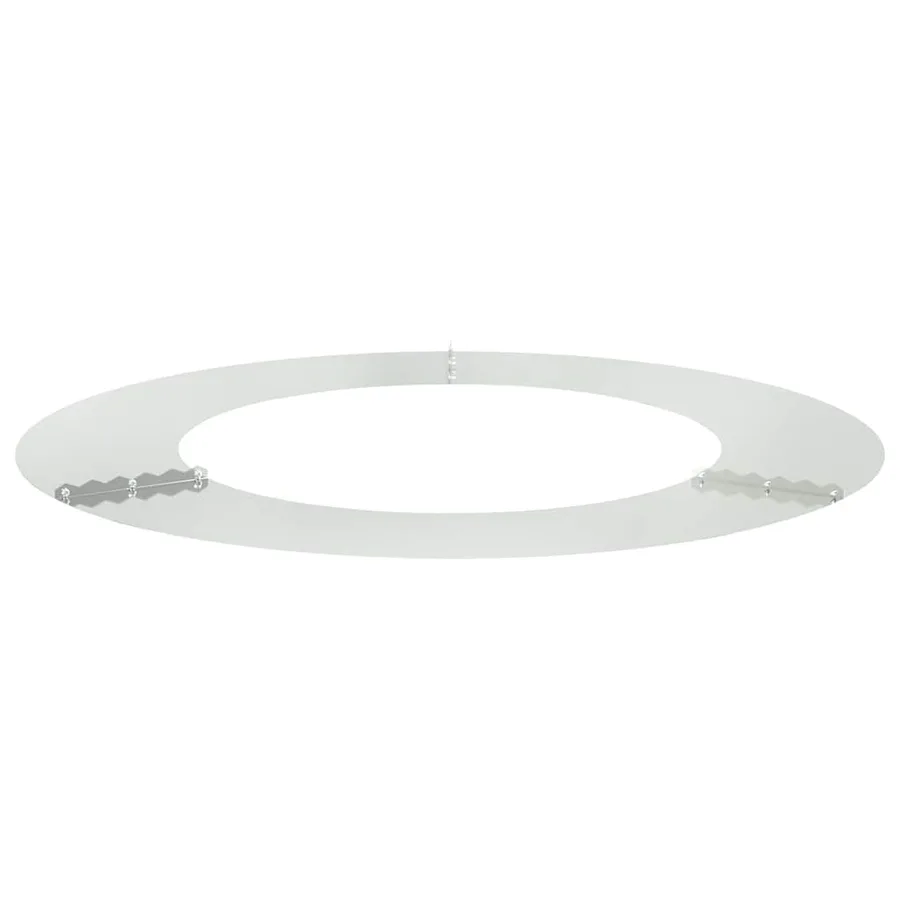 adapté pour anneau d'arbre plat Argent Ø50/80 cm - 4