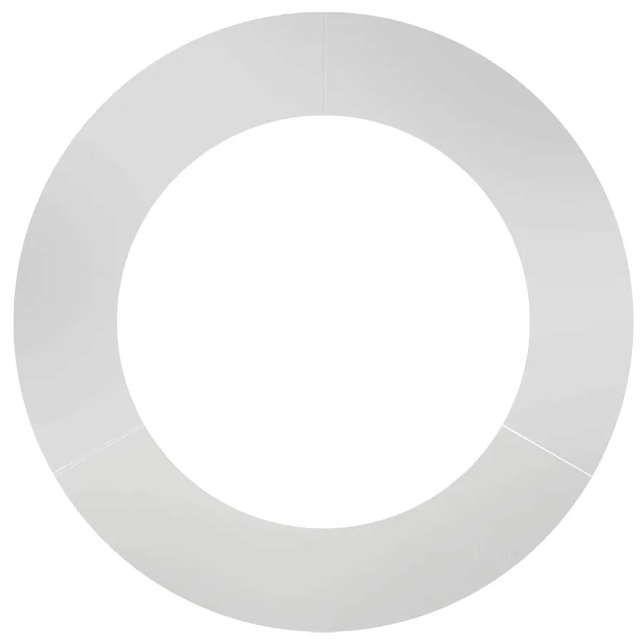 adapté pour anneau d'arbre plat Argent Ø60/90 cm - 5