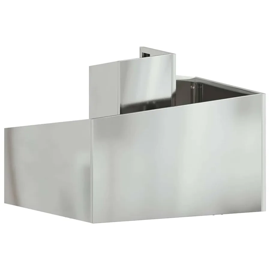 Cache-pot de jardin Argent 60 x 60 x 50 cm Acier galvanisé - 7