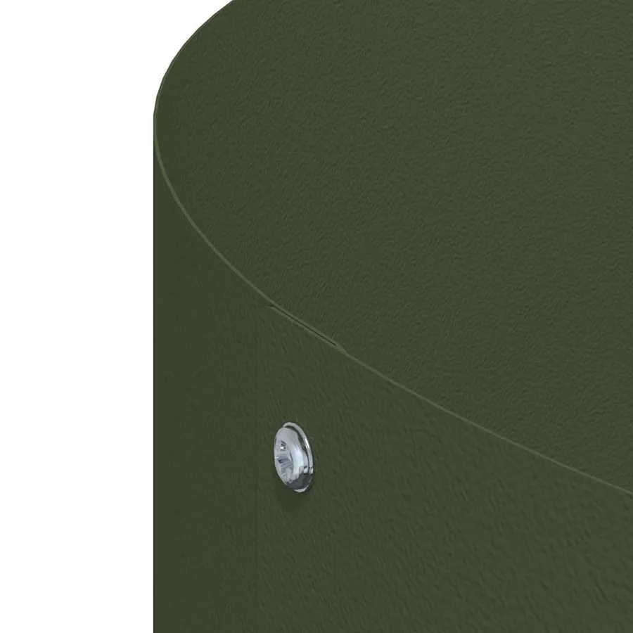 Anneau de jardinière Vert olive 80 x 80 x 20 cm - 7