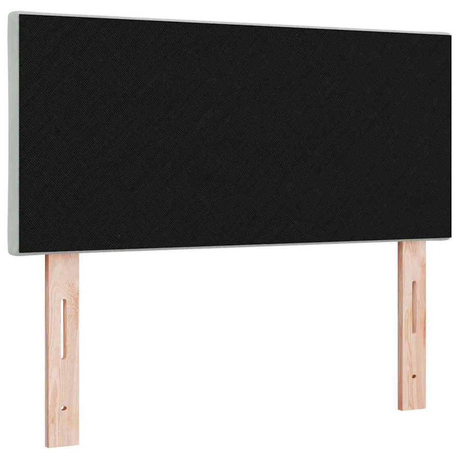 Tête de lit LED Gris clair 100 cm Velours - 7