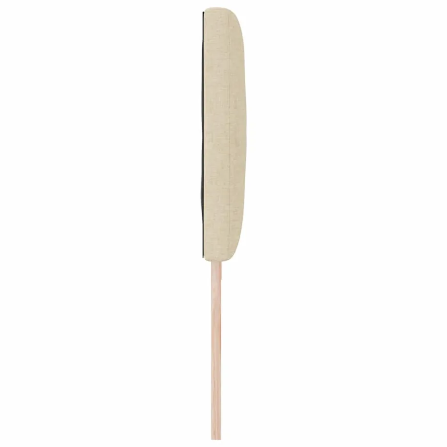 Tête de lit Crème 200 cm tissu - 5