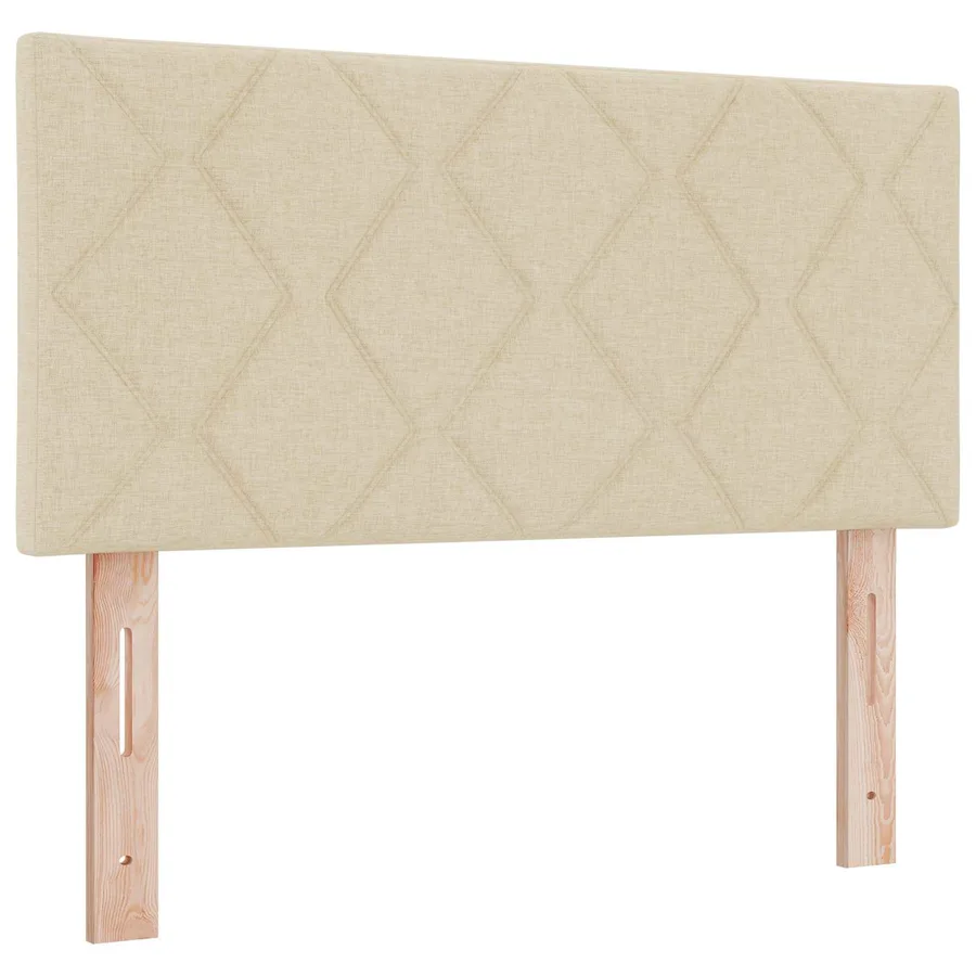 Tête de lit LED Crème 100 cm tissu - 2