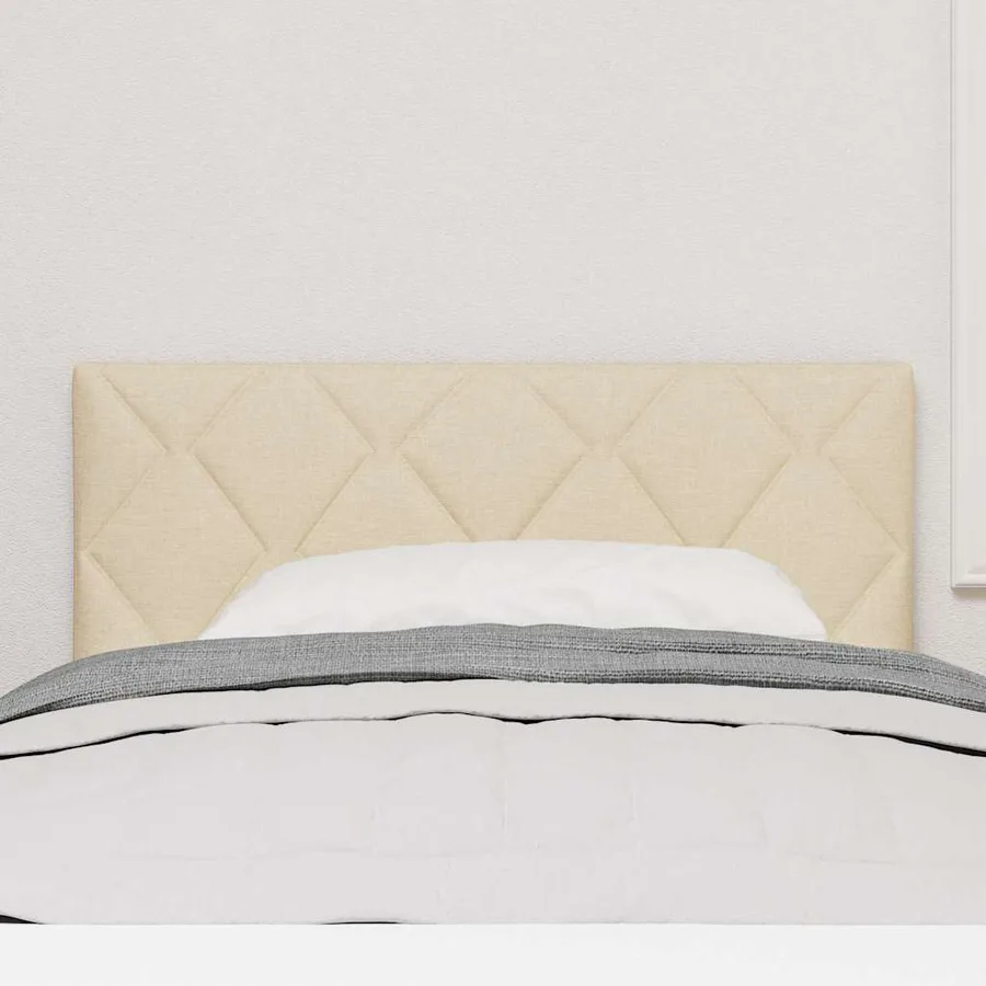 Tête de lit LED Crème 100 cm tissu - 3