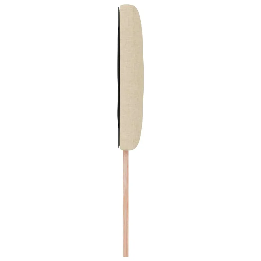 Tête de lit LED Crème 100 cm tissu - 6