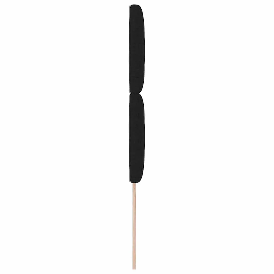 Tête de lit LED Noir 100 cm tissu - 6