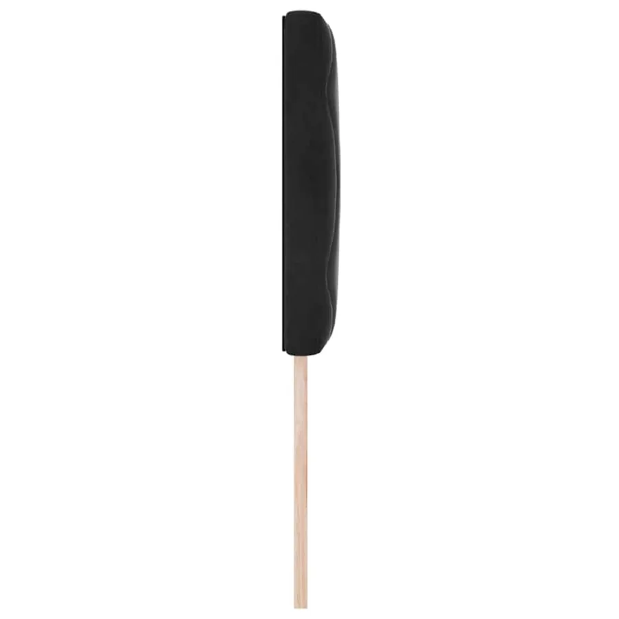 Tête de lit LED Noir 80 cm Velours - 6