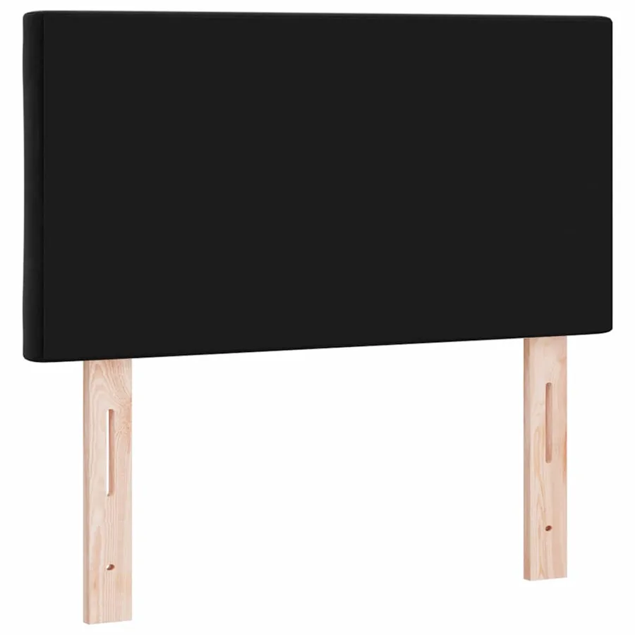 Tête de lit LED Noir 80 cm Velours - 7