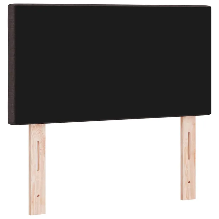 Tête de lit Marron foncé 80 cm tissu - 4
