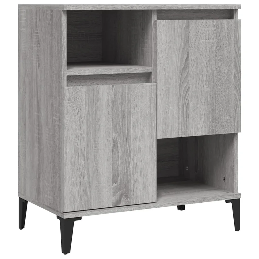 Buffet Sonoma gris 60x35x70 cm Bois d'ingénierie - 2