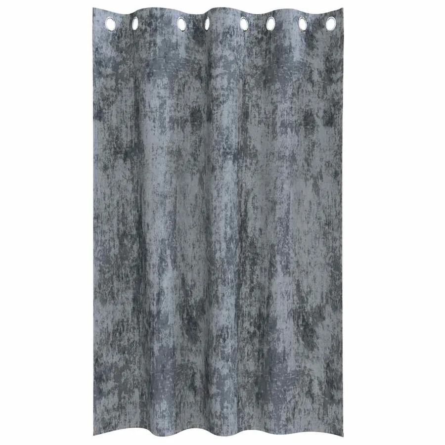Rideaux en velours 2 pcs Gris Argenté 175 x 140 cm Velours - 4