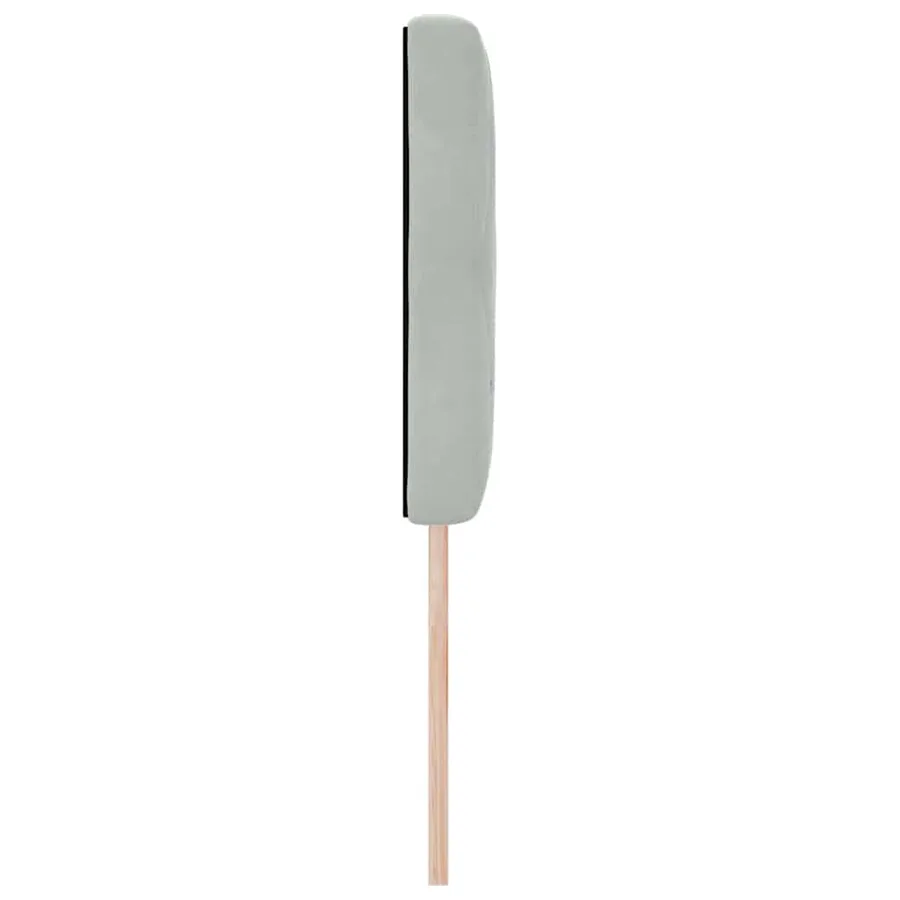 Tête de lit LED avec bandes LED Gris clair 160 cm Velours - 6