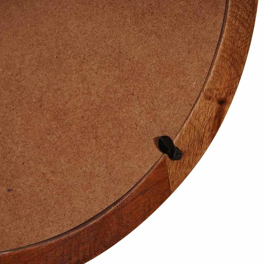 Table de Toilette Marron 90 x 76 x 45 cm Bois Recyclé Solide - 11