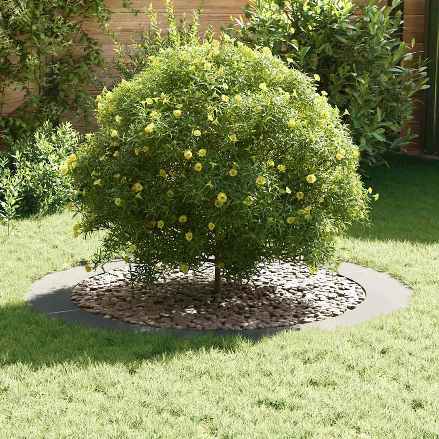 adapté pour anneau d'arbre plat Argent Ø90/120 cm - 3